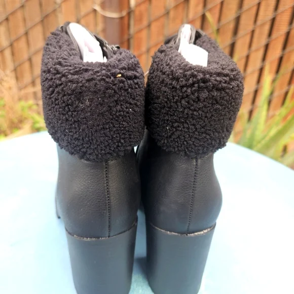 Lace Up Combat Boots Redwood Women's Size 8 - Picture 9 of 16